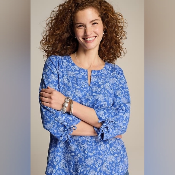 J. Jill Tops - J. Jill Tie Sleeve Top Size XL